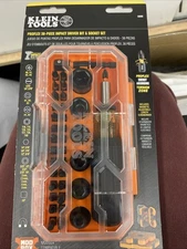 Klein Tools 33805 ProFlex Impact Screwdriver Bit and Socket Set, 38-Piece