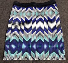 Katies Skirt Women s Size 12 Patterned Comfor...