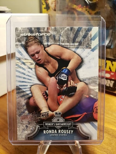2012 Topps UFC Bloodlines RONDA ROUSEY INDEPENDENCE EDITION #150 RC Rookie RARE
