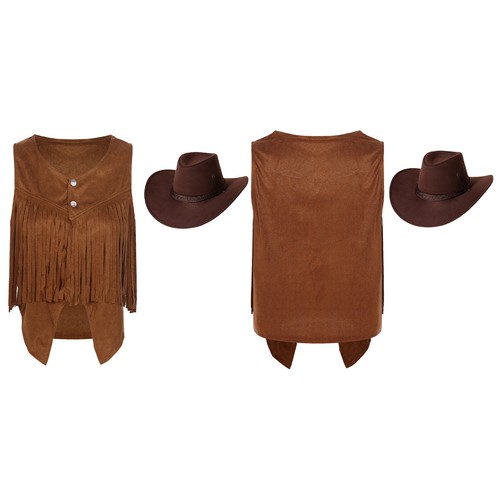 Womens Fringe Vest Hippie Waistcoat Concert Tassel Outfits Coat Vintage Jacket - Picture 6 of 67