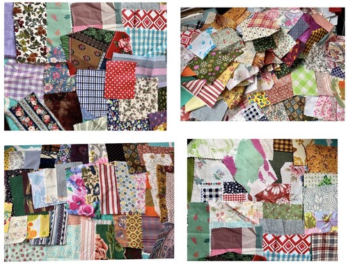 Crazy Quilters Fabulous COTTON Fabric Mix~ Quart Bag Full of a Gr8 Assortment! - Picture 3 of 10