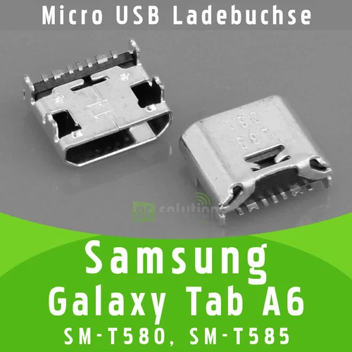 Samsung Galaxy Tab A6 SM-T580 SM-T585 Micro USB Buchse Ladebuchse Port Connector