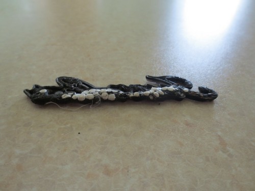 Original Ford Lincoln Town car metal emblem /// badge // - -- ------ - Picture 4 of 4