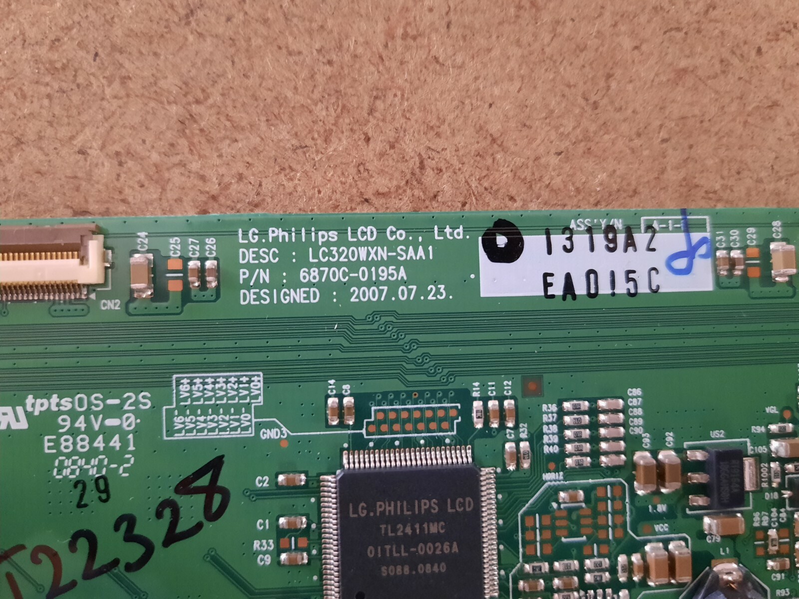 CARTE  LC320WXN-SAA1 MONTER SUR 32LG3500