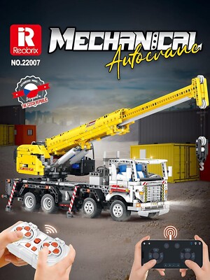REDUZIERT: REOBRIX Multifunktions Autokran Bausteine Set