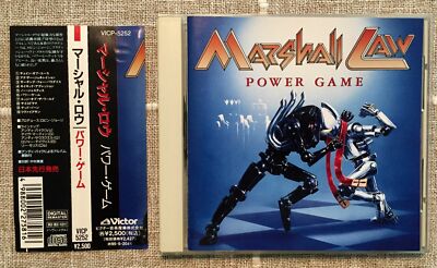 【ボクくん様用】MARSHALL LAW / Power Game Marshall Law - Power Game (Original Japan CD w/OBI) Metal Church