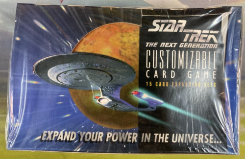 Star Trek Next Generation CCG Limited Edition Booster Box Sealed 1994 - Picture 1 of 6