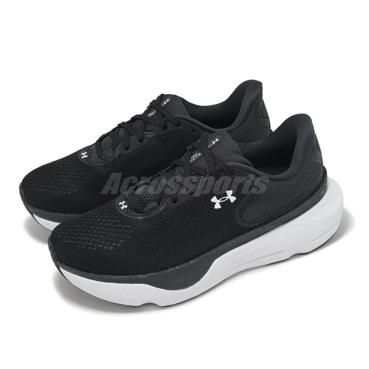 Under Armour Infinite Pro 2 UA Black Grey Women Road Running Shoes