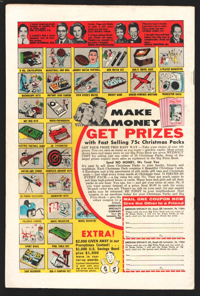 Richie Rich #100 1970-Harvey-Portada de juego de fútbol-100ª edición-1ª aparición o... Foto 2 de 2