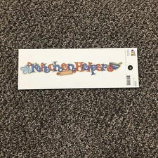 New Rare Retired Cock A Doodle Design Inc Page Toppers Kitchen Helpers Title Scr