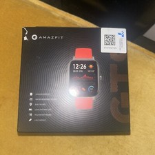 Amazfit GTS Fitness Tracking Smartwatch Obsidian Red