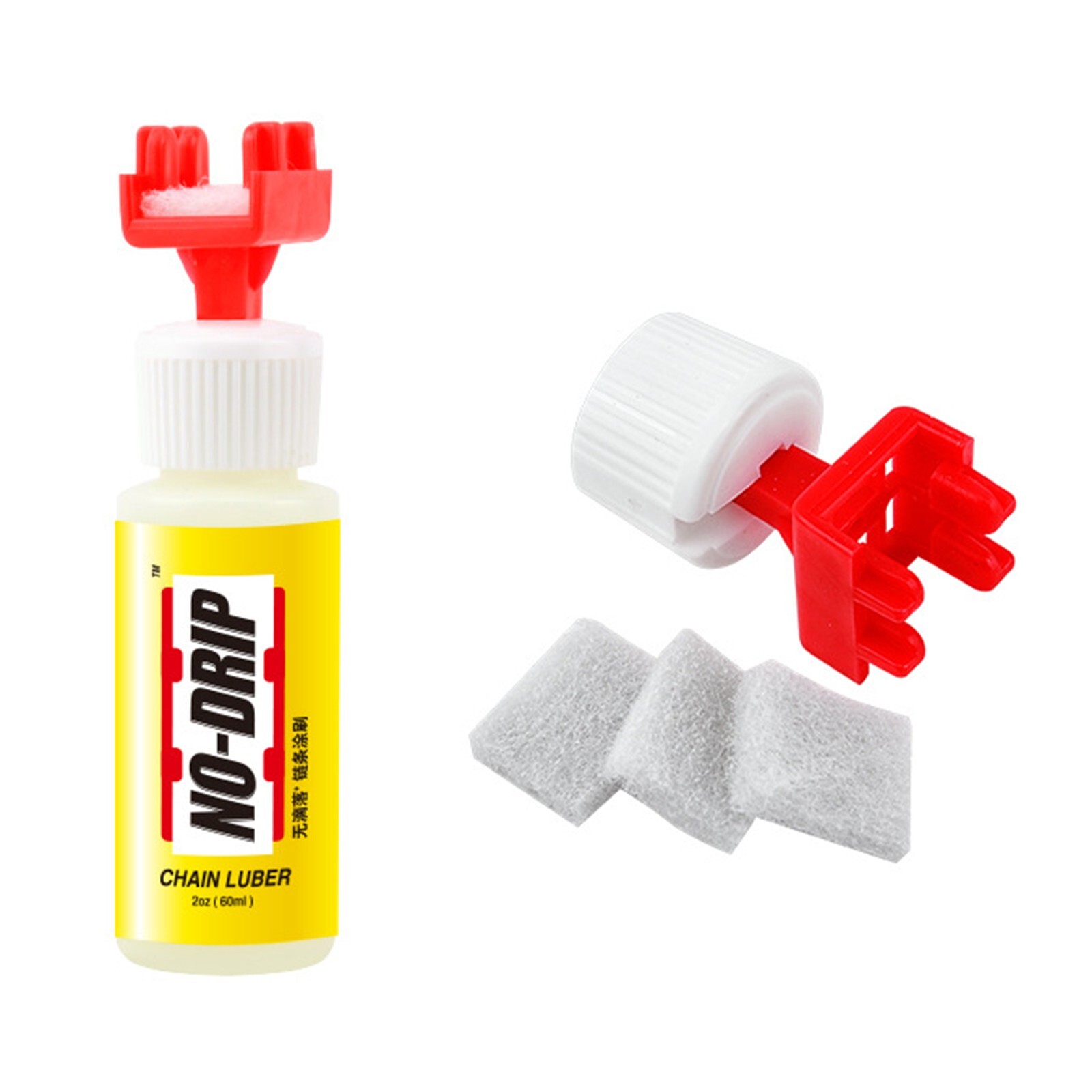 Bike Chain Lubrication Tool Clean and Efficient Lubrication No Oil