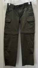 Boy Scouts Youth Switchback Uniform Pants Convertible Cargo Size 8