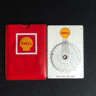 SHELL PIPELINE CORPORATION 1966 TASCHENMESSGERÄT MESSTISCHRECHNER