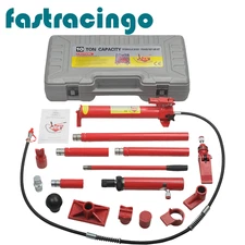 10 Ton Porta Power Hydraulic Jack Body Frame Repair Kit Auto Shop Tool Lift Ram