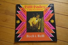 BILL HALEY AND THE COMETS "ROCK & ROLL" LP 12" VINYL RECORD VG+ GNP STEREO [40]
