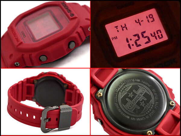 Casio G-Shock 35th Anniversary Red Out Limited Men's Watch Casio G-Shock 35th Anniversary Red Out Limited Men's Watch