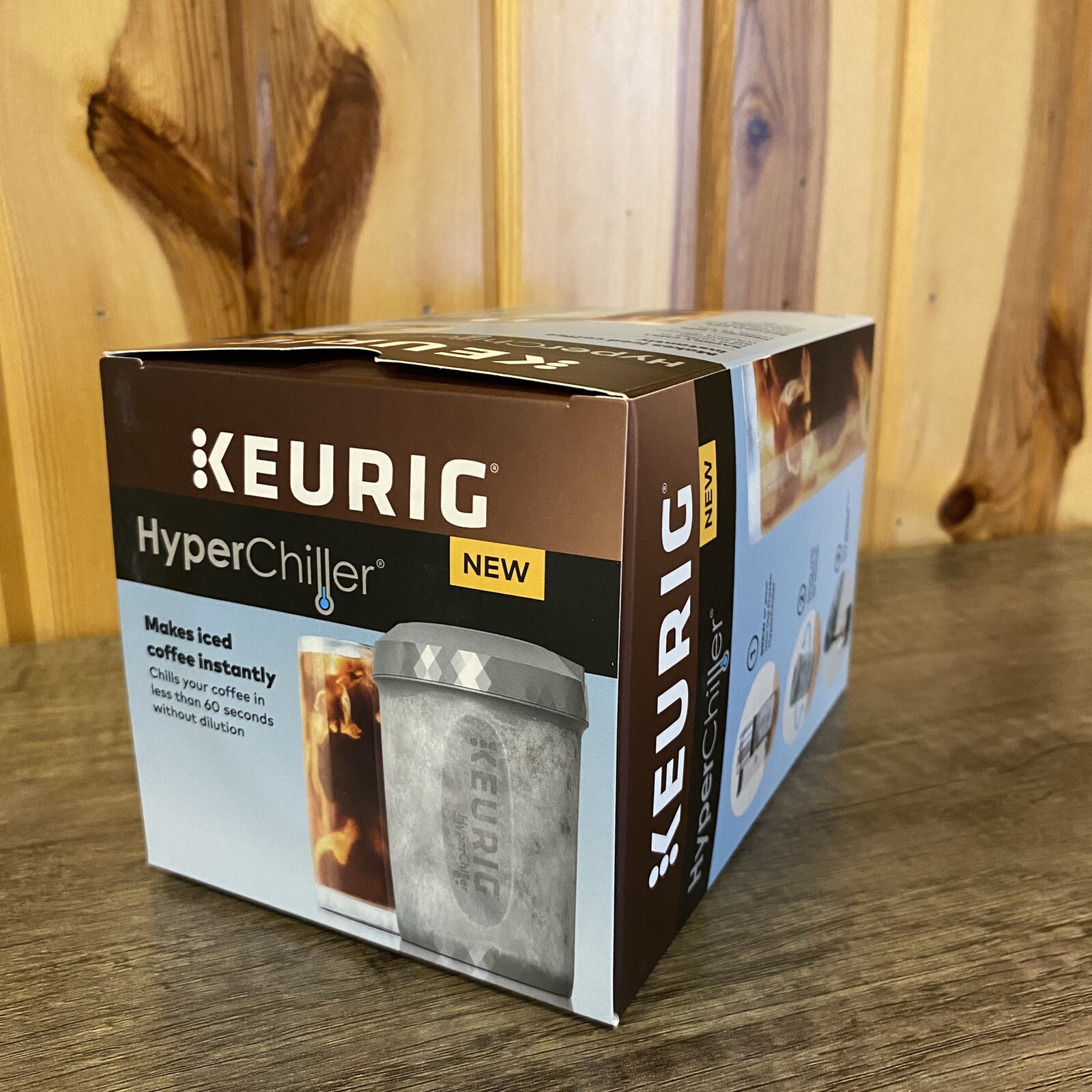 Keurig Hyper Chiller Instant Iced Coffee Maker Studio Gray Brand New In Box eBay