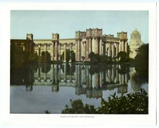 1915 PALACE of FINE ARTS COLONNADES at PPIE PANAMA-PACIFIC WORLD FAIR~8x10 PRINT