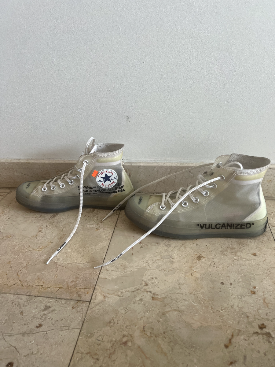 Converse x Off-White Chuck Translucent High Top Sneaker Unisex
