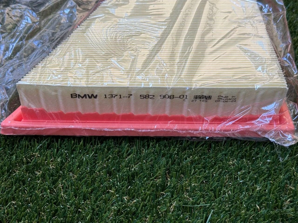 Filtro de aire original BMW F10 528i 13717582908 / 13717582908 E89 Z4 28i admisión E84 Foto 2 de 4