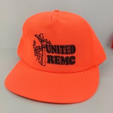 Vintage MADE IN USA United Rutherford Electric Trucker Hat Snapback Cap NOS NWOT