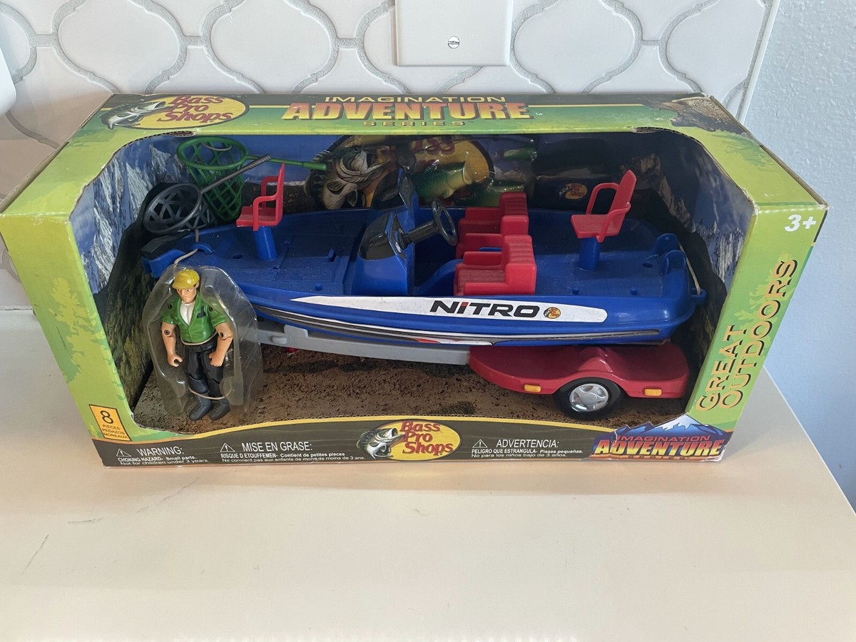 Bass Pro Shops Imagination Adventure Series Toy Play Set Speed