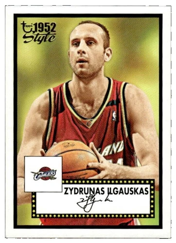 Zydrunas Ilgauskas Basketball 2005-06 Season Sports Trading Card Singles