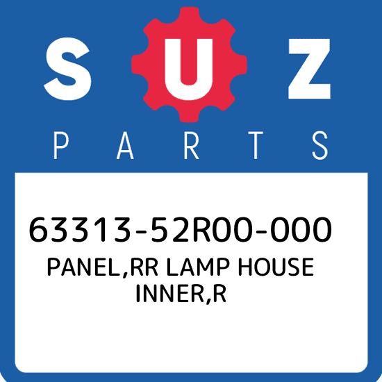 63313-52R00-000 Suzuki Panel,rr lamp house inner,r 6331352R00000 