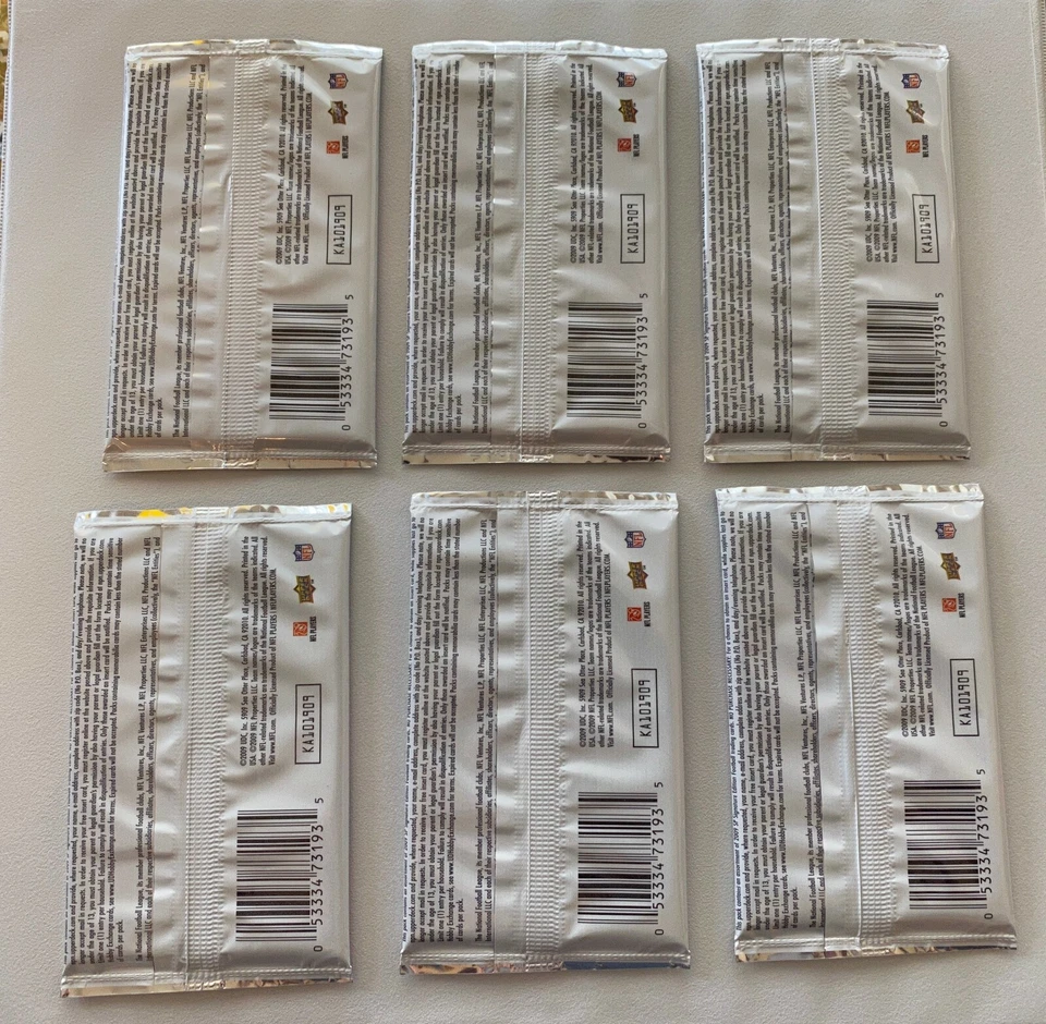 2009 Upper Deck SP Signature Edition Unopened 6-Pack Lot Stafford Auto RC? - Image 2 of 2