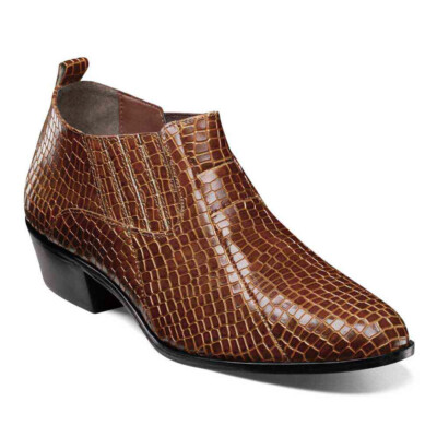 Stacy Adams Men's Finney Cap-toe Chelsea Boot In Brown Multi