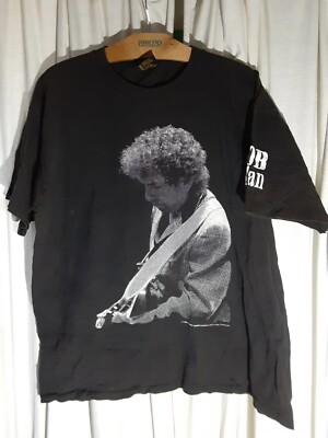 Vintage Bob Dylan 1994 East West Touring Company Tee Brockum Black