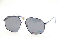 NEW POLAROID PLD 6173/S PJPC3 DARK BLUE AUTHENTIC SUNGLASSES 58-14