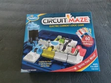 Think Fun Circuit Maze Logic Game 2015 Electric Current Building Brainteaser