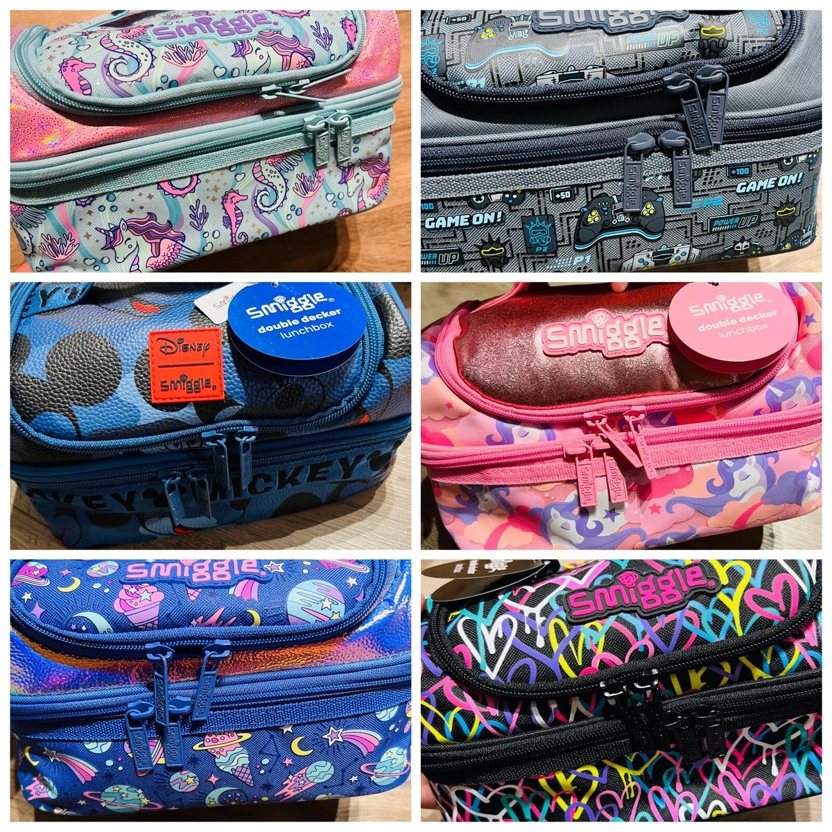 Smiggle Lunchbox Double Deck Lunchbox Giggle By Smiggle