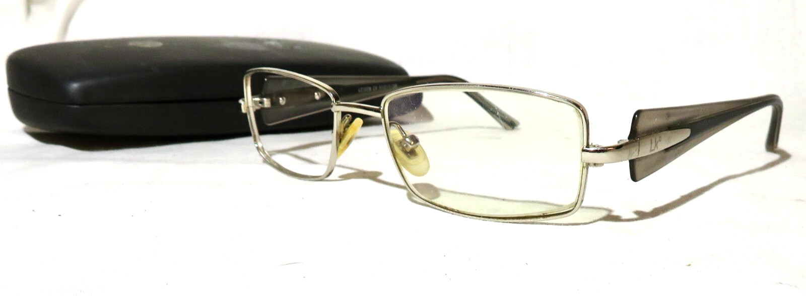 LK degree LC3008 Silver metal front eyewear frame, 51-17-138 eyeglasses