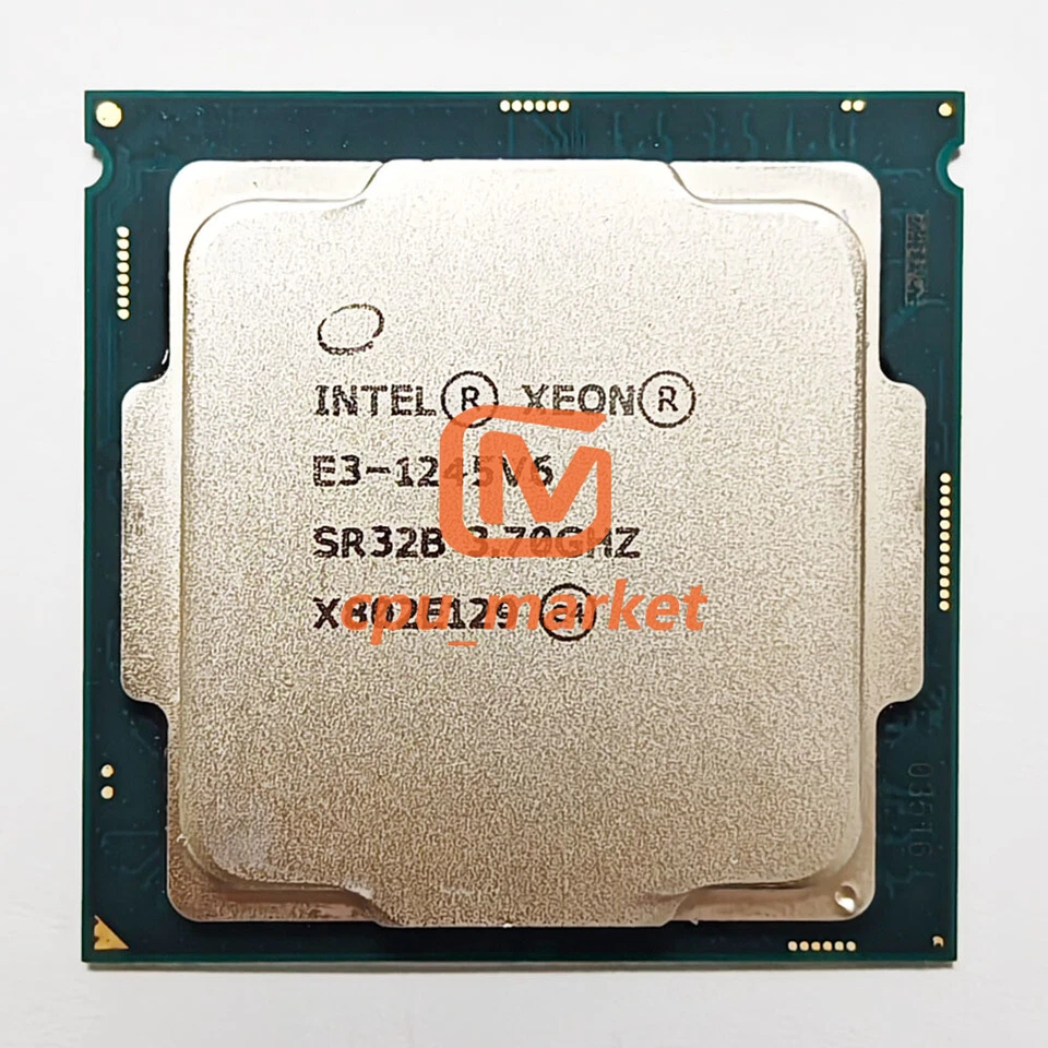 Intel Xeon E3-1245 v6 3.70GHz Quad Cores 73W LGA1151 CPU Processor - Image 2 of 3