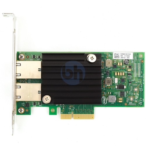 Carte Réseau Dell X550-T2 Dual Port 10Gbase-T (RJ-45) PCIe - Reconditionnée Et Garantie 1 An