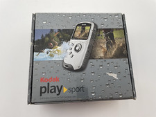 Kodak Playsport Zx3 Video Camera Camcorder White w/ Battery, Charger, 32GB SD