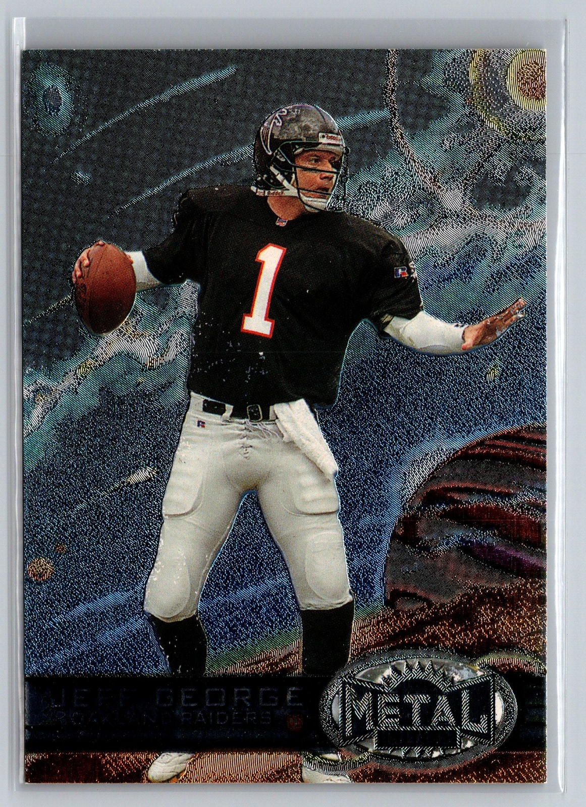 1997 Metal Universe #102 Jeff George