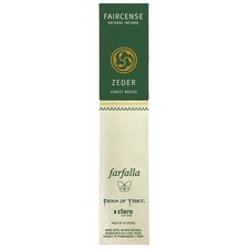 Farfalla Faircense Räucherstäbchen Zeder   10 Stk.