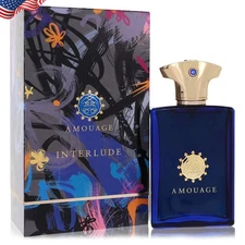 Amouage Interlude Eau De Parfum 3.4oz/100ml EDP Spray for Men  New Authentic