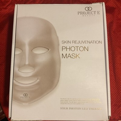 Project E Skin Rejuvenation Colored  LED Lights Photon Mask Therapy 