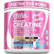 Women s Creatine Powder w/ BCAAs, Collagen, I...