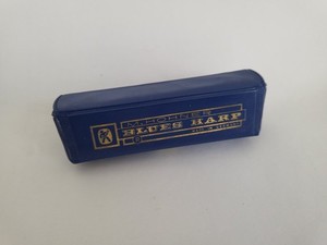 HOHNER BLUES HARP R Series Key "E" Harmonica W/Case - Vintage - Made in Germany