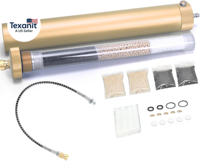 #ad PCP Air Compressor Filter Dryer 4500Psi 30Mpa High Pressure Pump Oil Water Sepe $34.18
