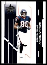 Andre Johnson 2006 Leaf Rookies & Stars #43 Texans NFL READ FREE SHIPPING