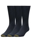 Gold Toe Men's Premium Cotton Fluffies 3-Pack Socks 633s