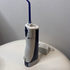 Waterpik Cordless Rechargeable Water Flosser Oral Irrigator WP-463 Blue-Used