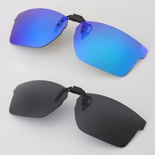 Polarized Clip-On Sunglasses Flip Up for Oakley Hex Jector (A) OX8174F 56mm UV